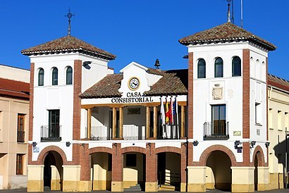 Ayuntamiento en la localidad de Pinto